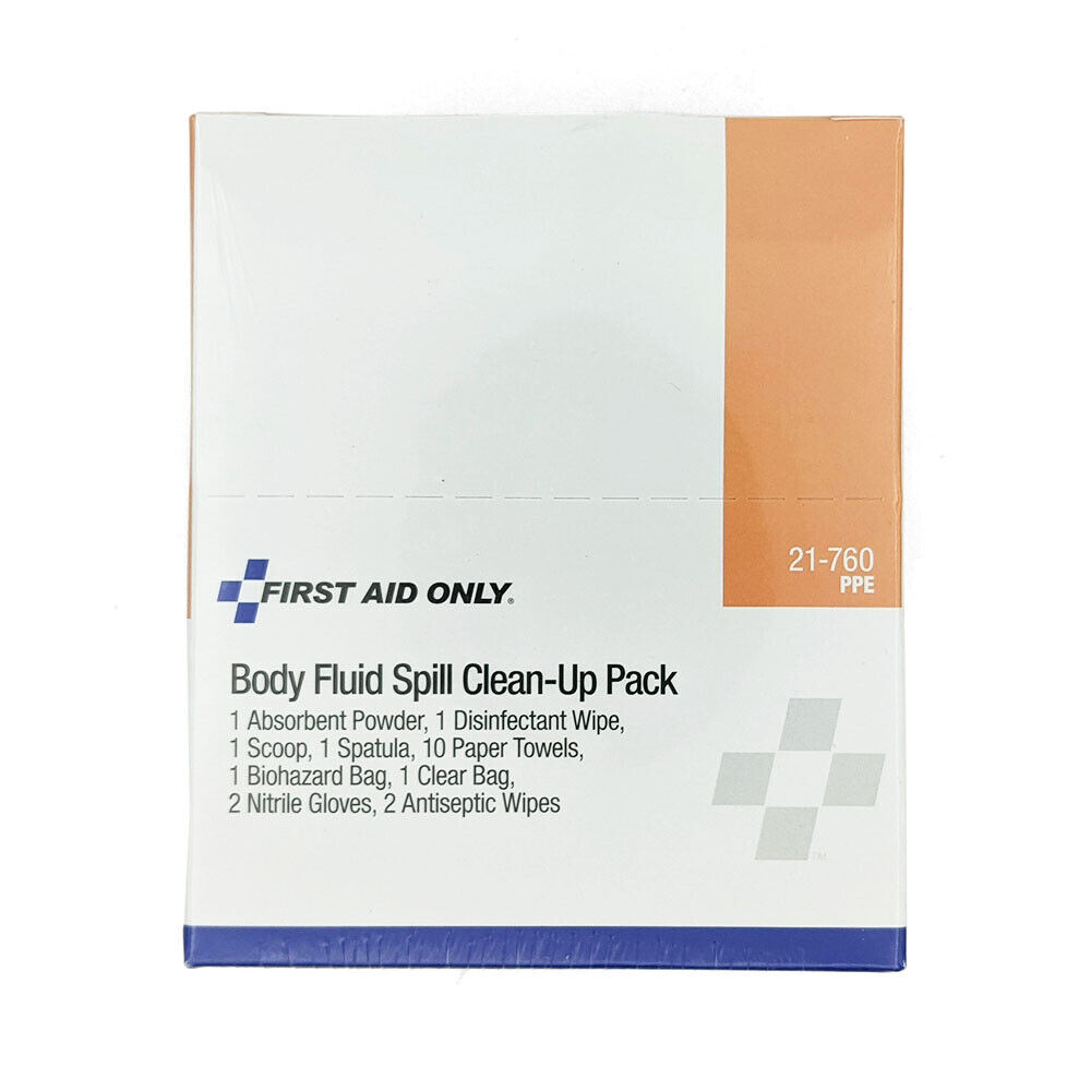 Body Fluid Spill Clean Up Pack from Pac Kit (2 Boxes) - MS89276