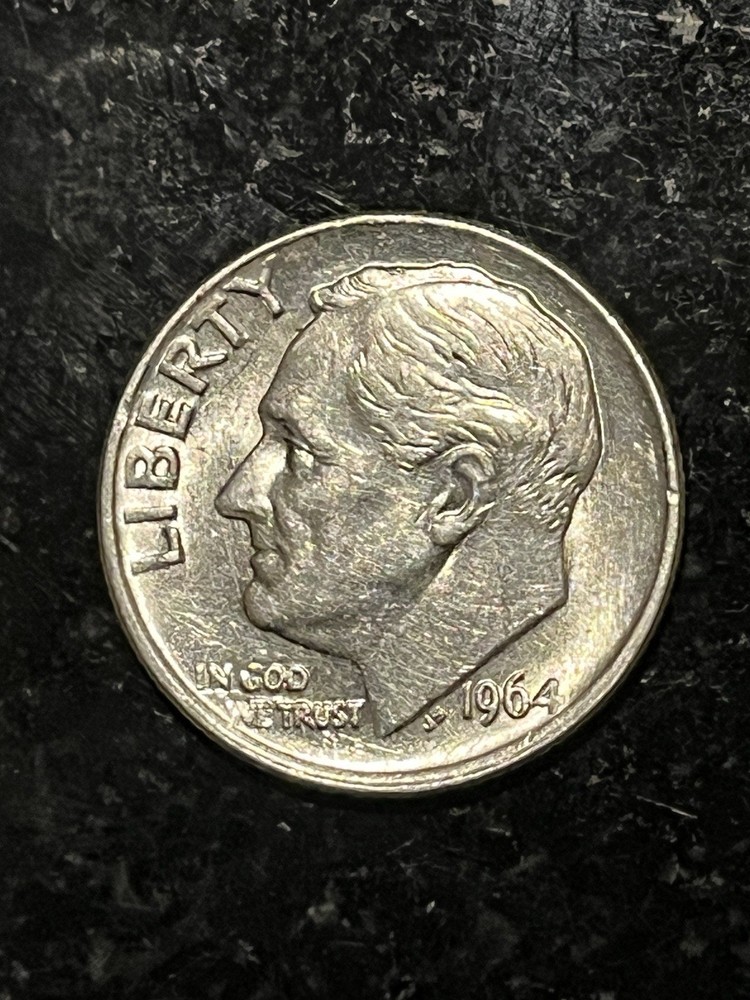 1964 P 10C Roosevelt Dime 90 % SIlver