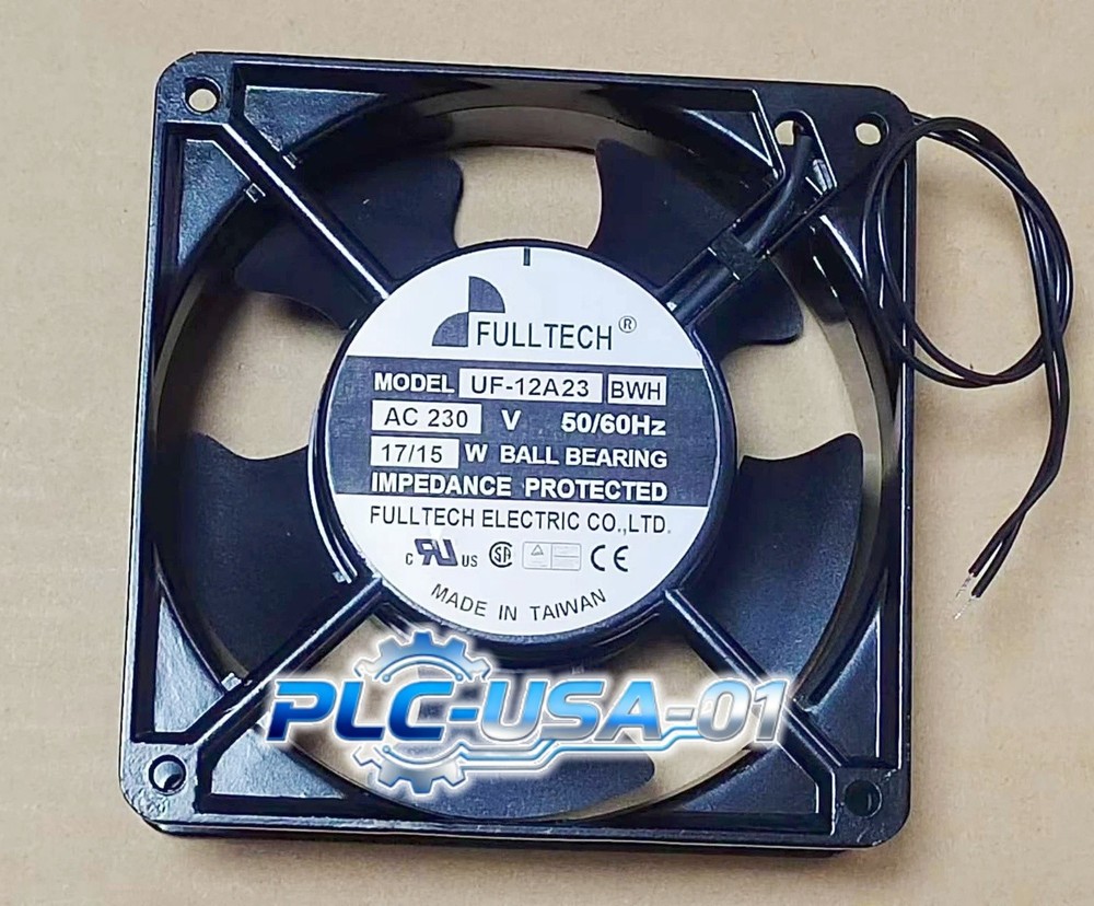 1PCS New FULLTECH UF-12A23 BWH AC230V 17/15W 2-wire Cooling Fan  Fast ship