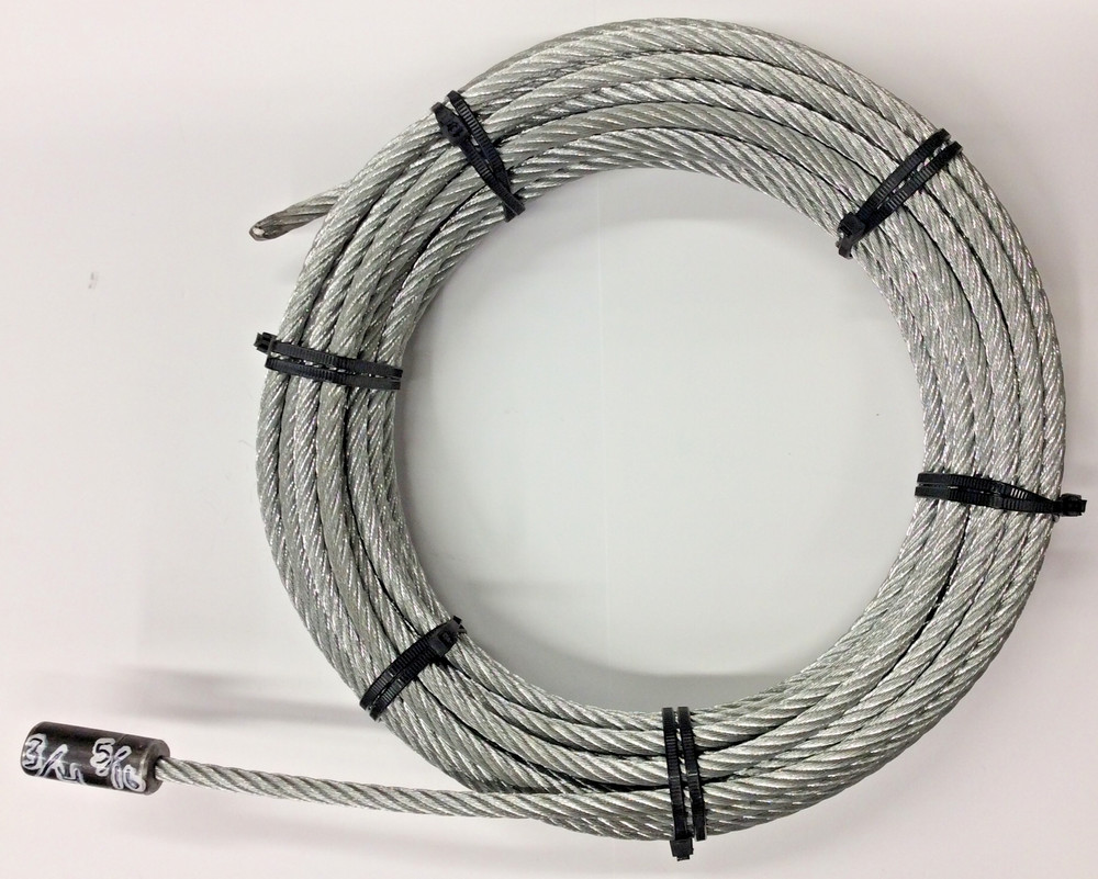 Water Service Line Slitter Puller Trenchless Pipe Replacement Cable 5/16”x 150’
