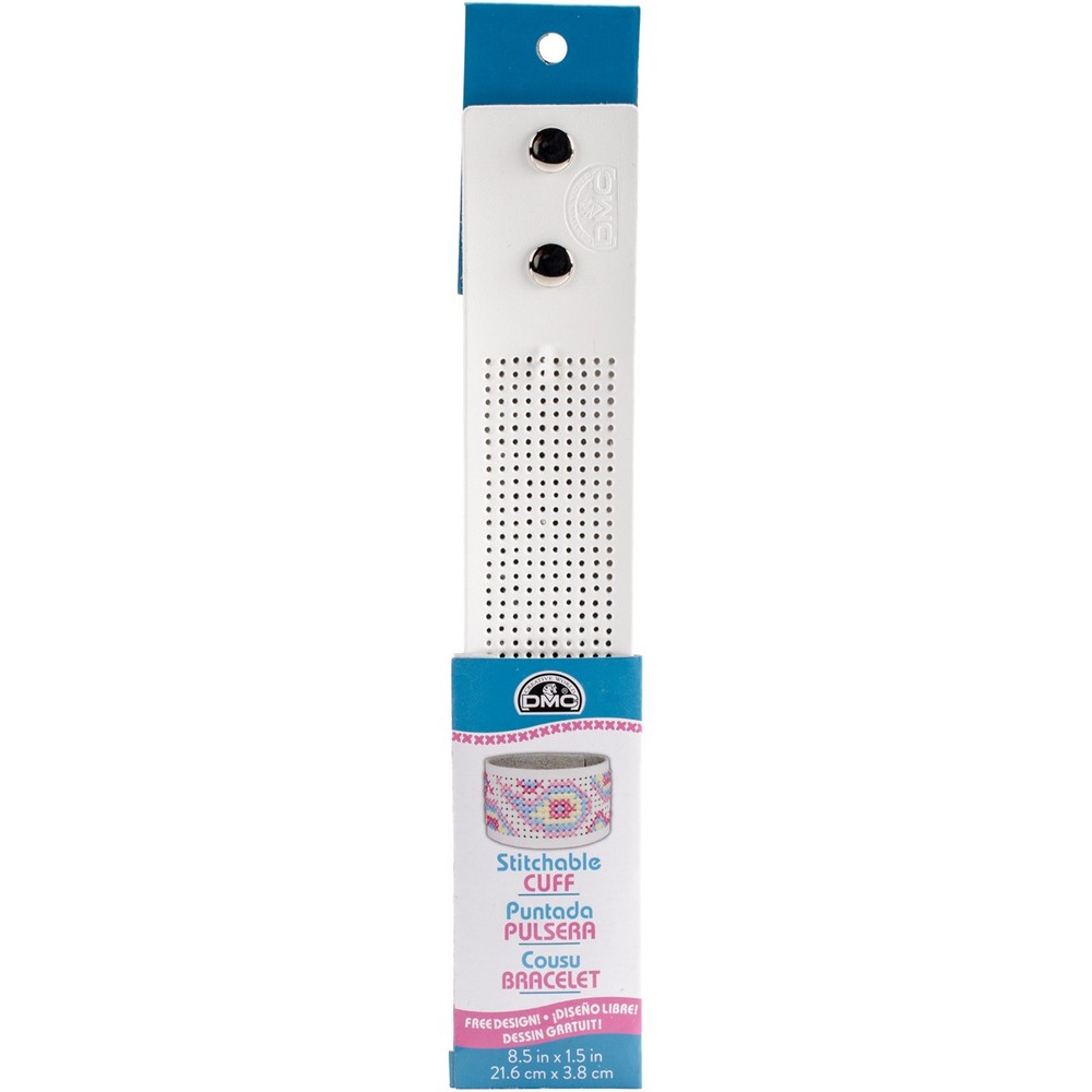 DMC CUFF-2WHT Stitchable Cuff 1/Pkg-White