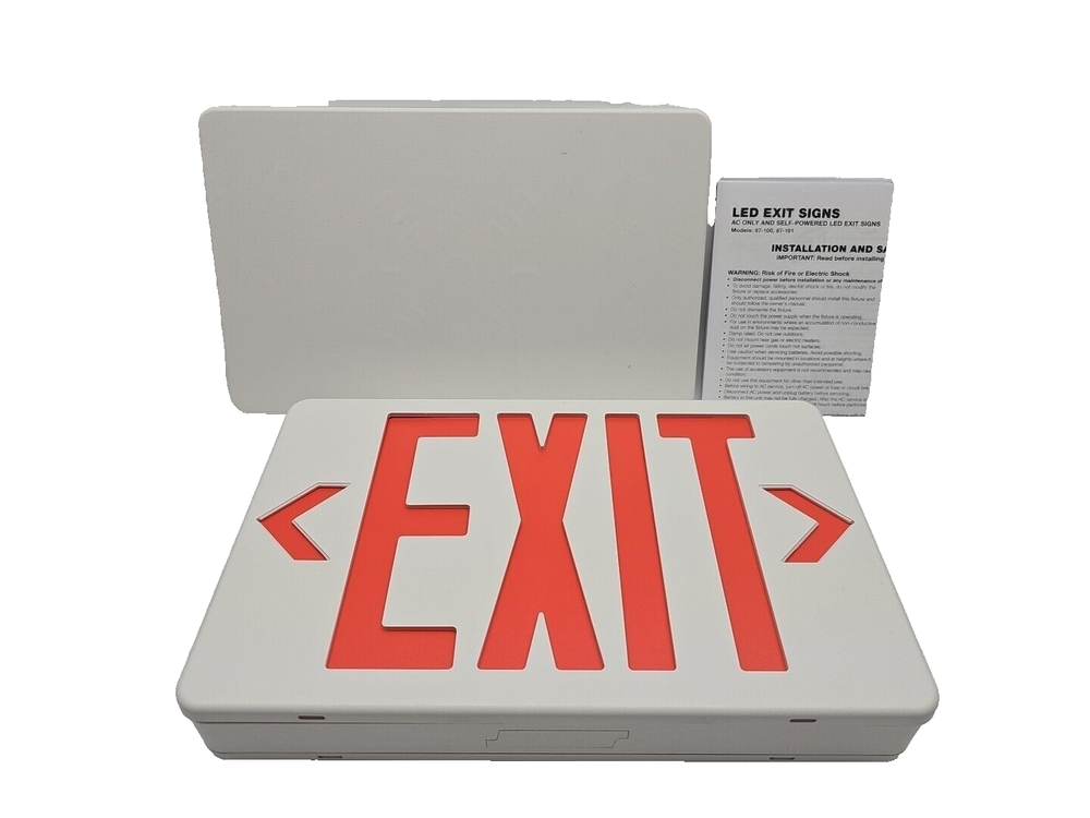 SATCO EXIT SING RED 67/101