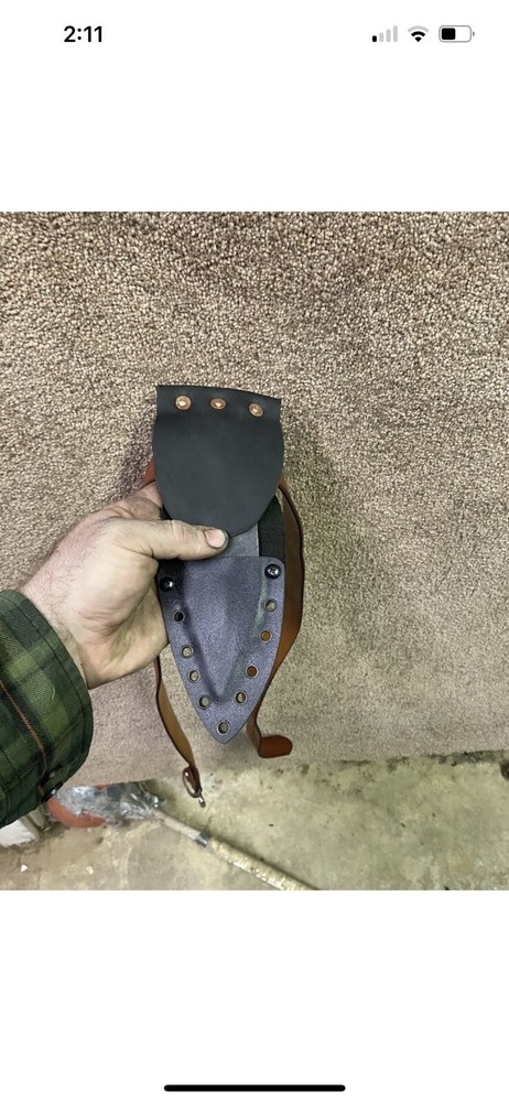 teppan thrower with edc sheath