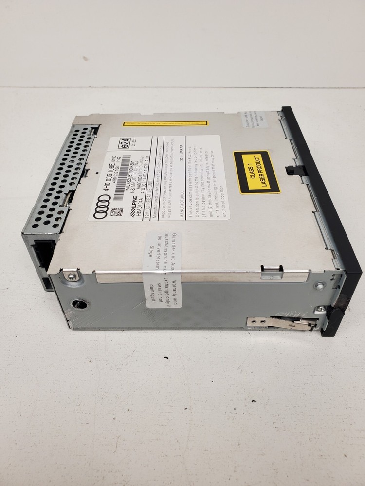 2012-2018 AUDI A8L D4 AUDIO CD DVD PLAYER CHANGER CONTROL MODULE OEM