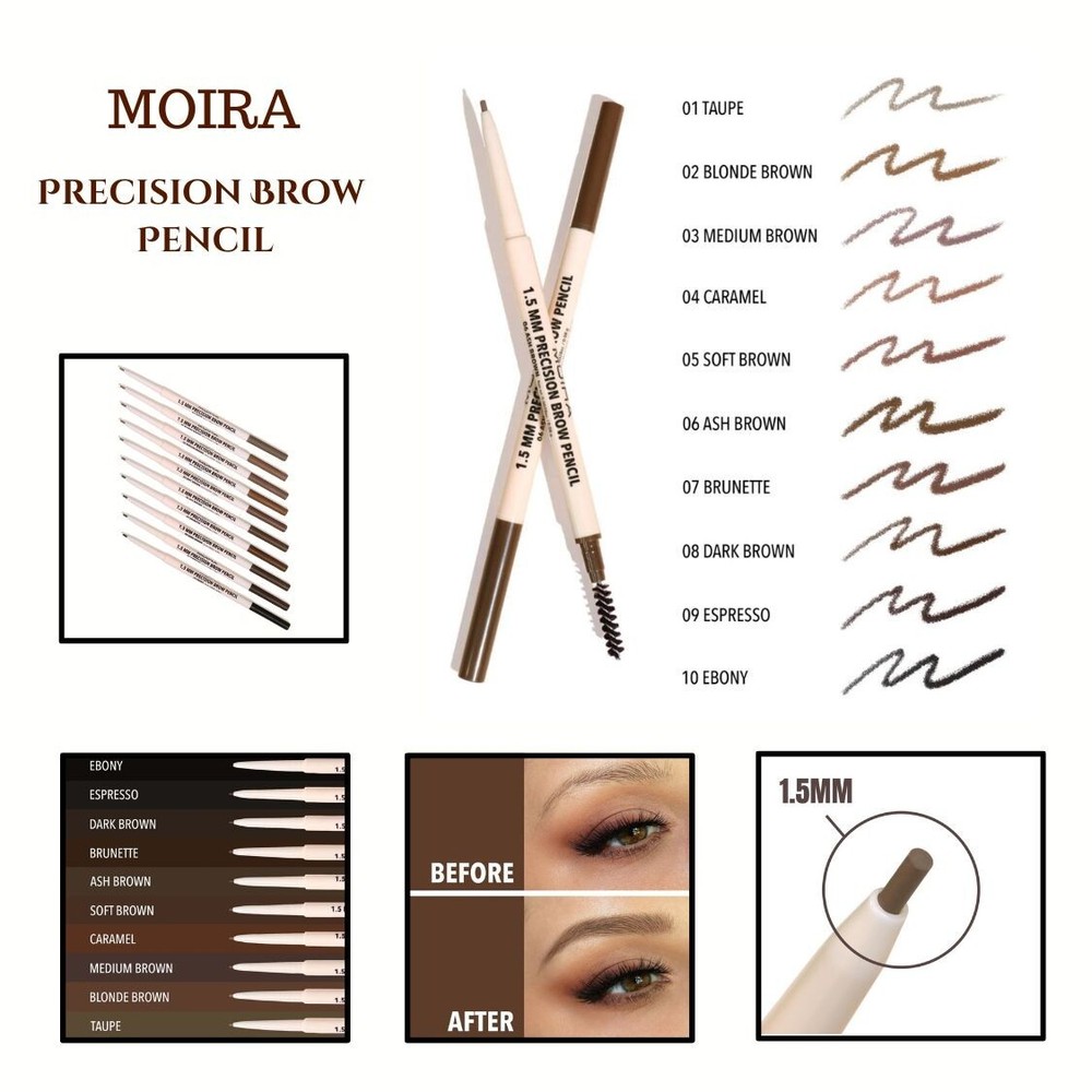 Moira, Precision Brow Pencil