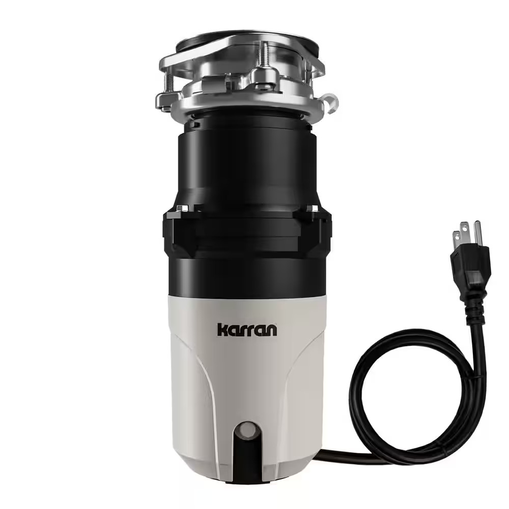 1/3 HP Continuous Feed Garbage Disposal with Power Cord