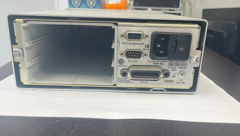 HP Hewlett Packard 34970A Data Acquisition Switch Unit