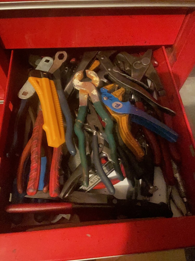 used snap on tool boxes with tools