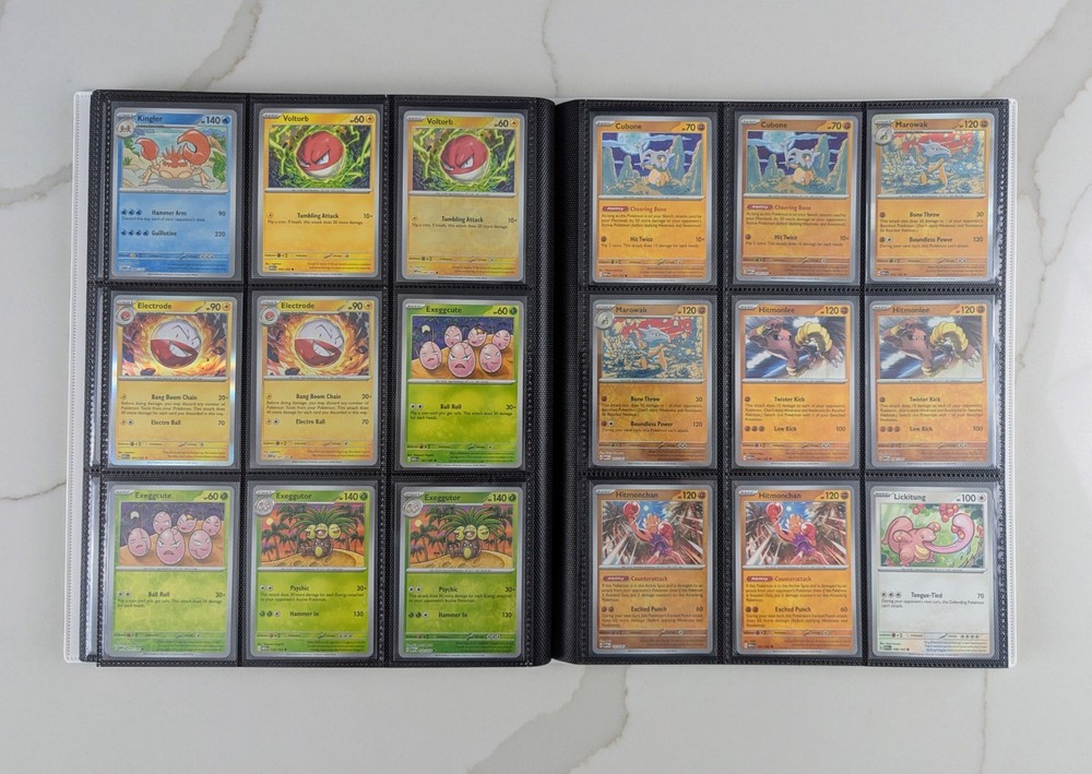 Pokémon 151 Partial Master Set w/ Binder + Promos!