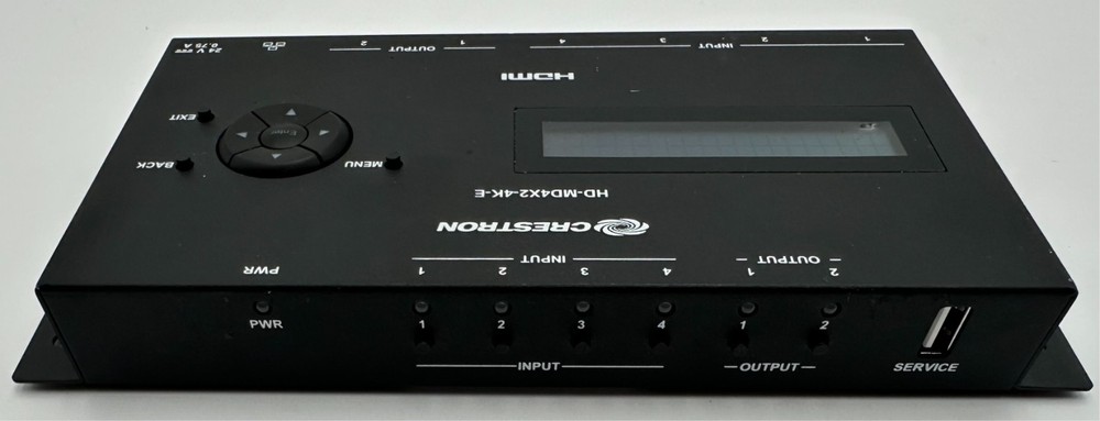 Crestron HD-MD4X2-4K-E Rack Mounted Switcher (Unit Only)