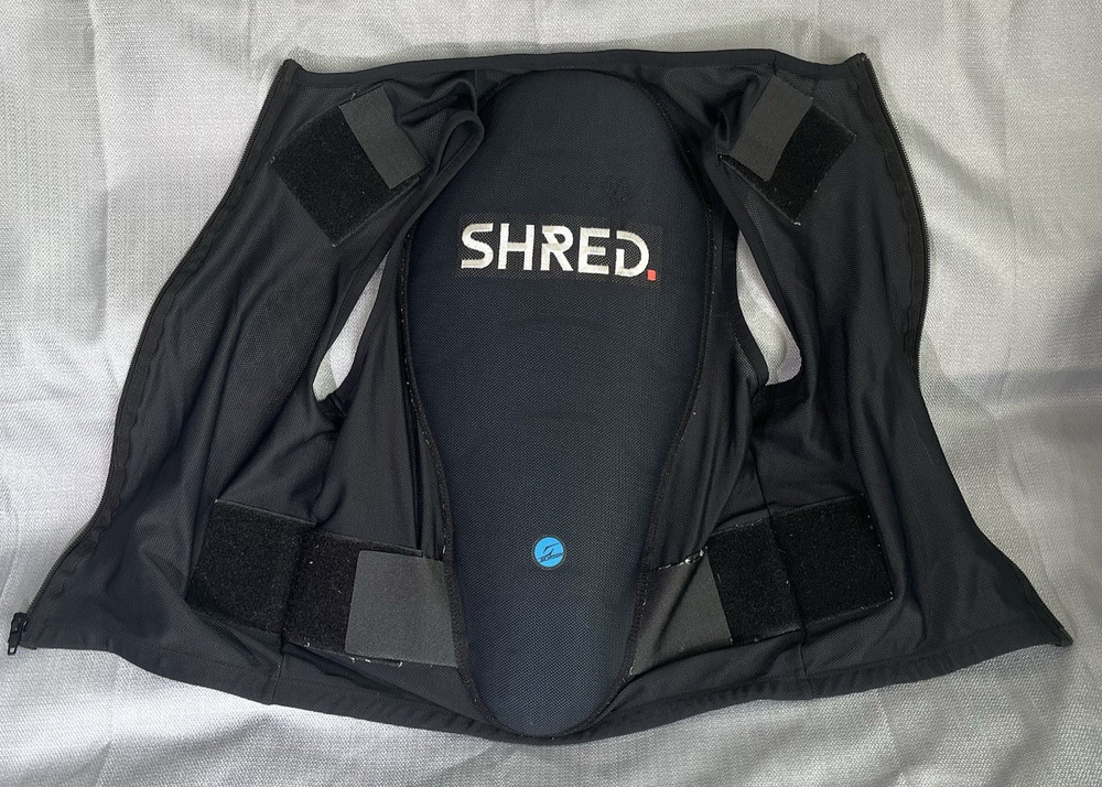 Shred- Flexi Back Protector Vest- Zip up-XS