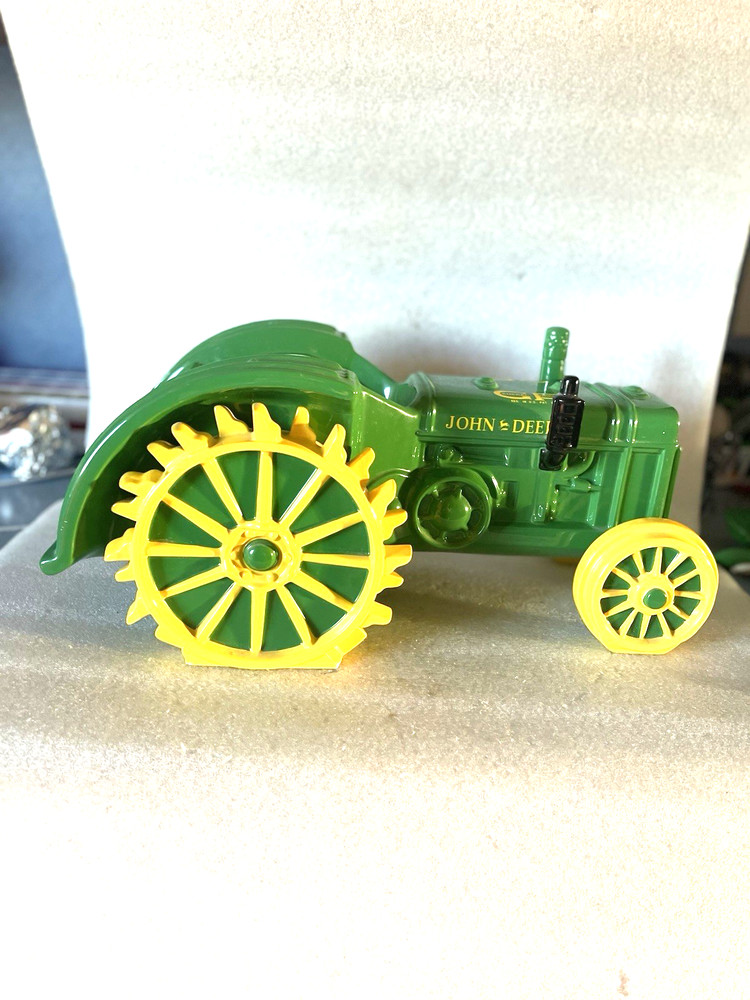 John Deere Tractor 1998 Enesco Ceramic Cookie Jar - Numbered - Some Damage