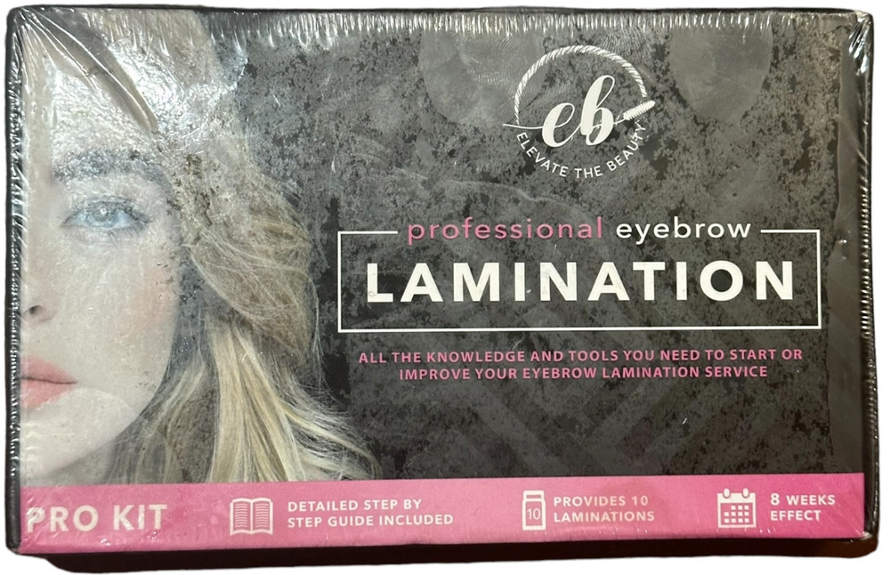 Elevate the Beauty Professional Eyebrow Lamination Kit New