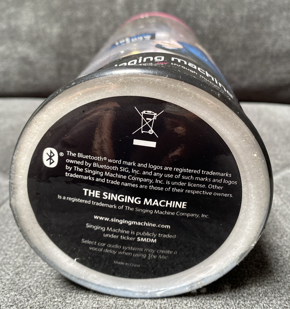 Singing Machine CPK545 Carpool Microphone - White