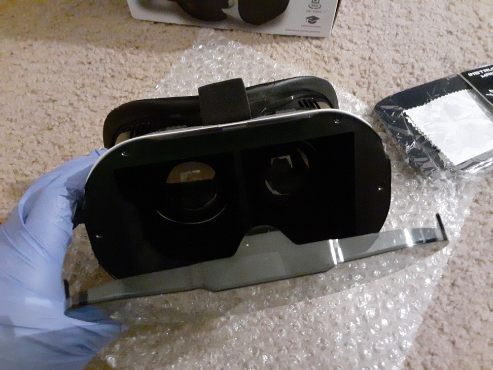 VR Headset Dynamic Virtual Viewer (DVV) Beginner Virtual Reality Headset See Des