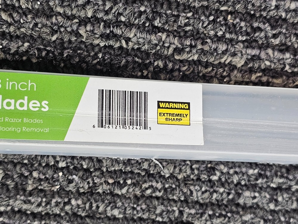 (QTY 5) KP 8" Replacement Floor Scraper Blades Angled Demolition Scraper Blade
