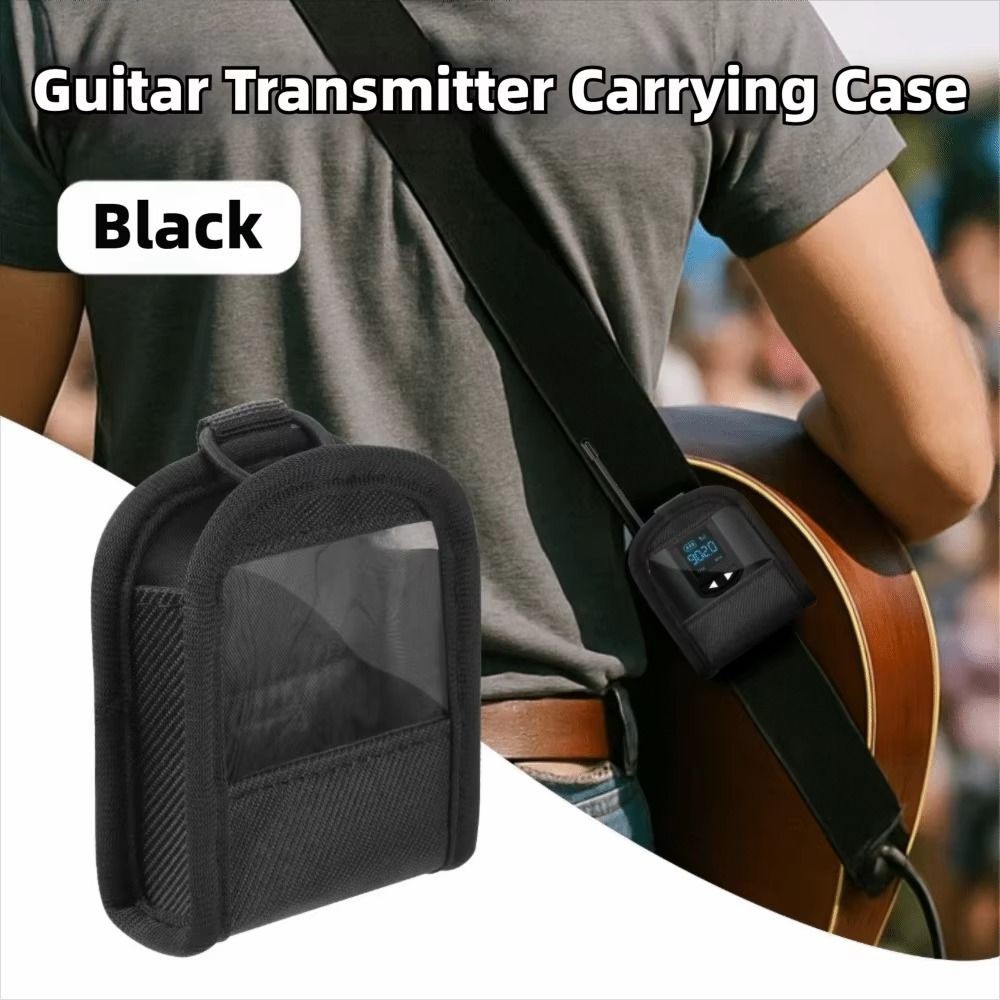 Wireless Transmitter Bodypack Guitar Transmitter Bag Transmitter Storage Bag