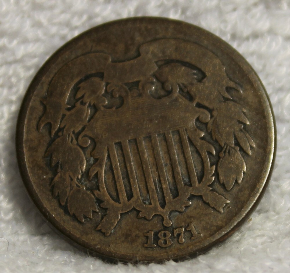 1871 two cent