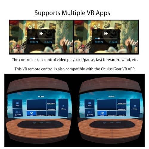 VR Remote Controller Gamepad Virtual Reality Headset Bluetooth Control VR