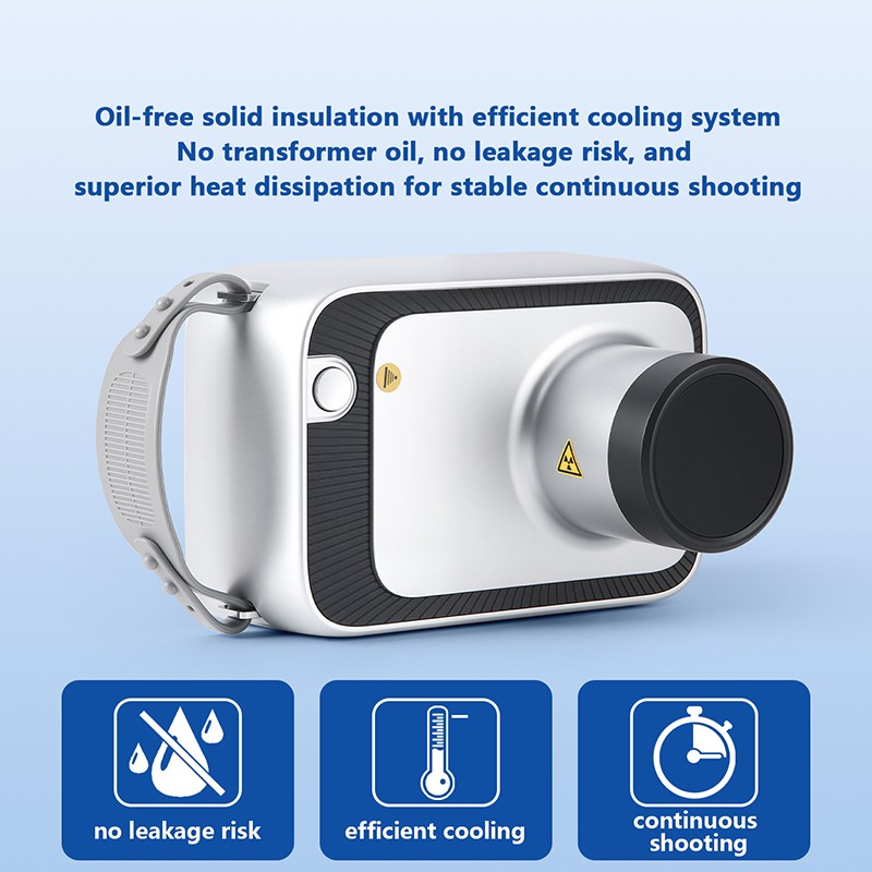 Dental Scatter Shield Protective Ring + Portable Handheld X-ray Machine / Sensor