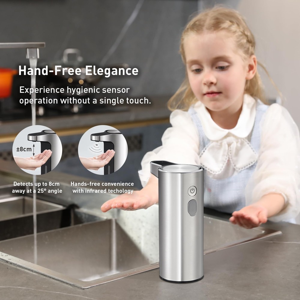 EKO Aroma Touchless Automatic Soap Dispenser for Kitchen and Bathroom, Liquid...