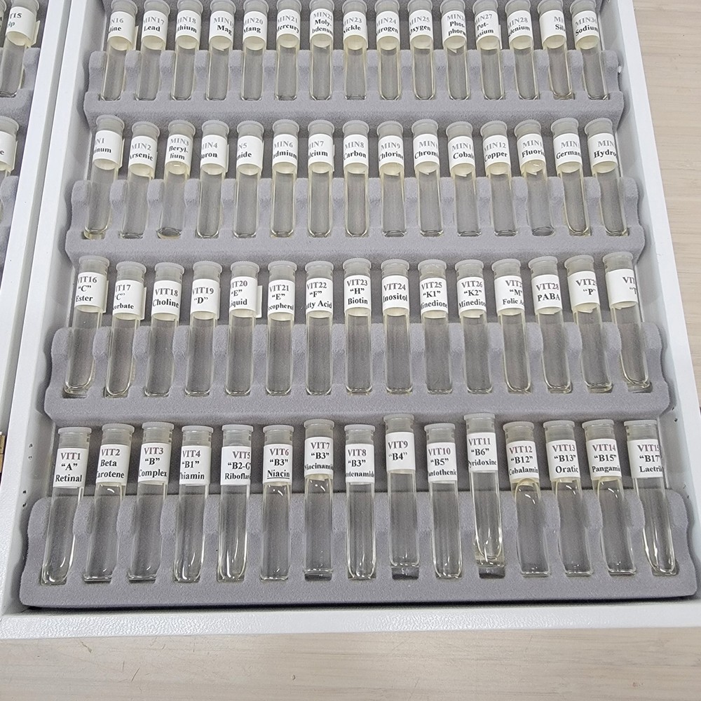 Nutritional Test Kit Elemental 149 Vials HCMI De Haan Practitioner Set