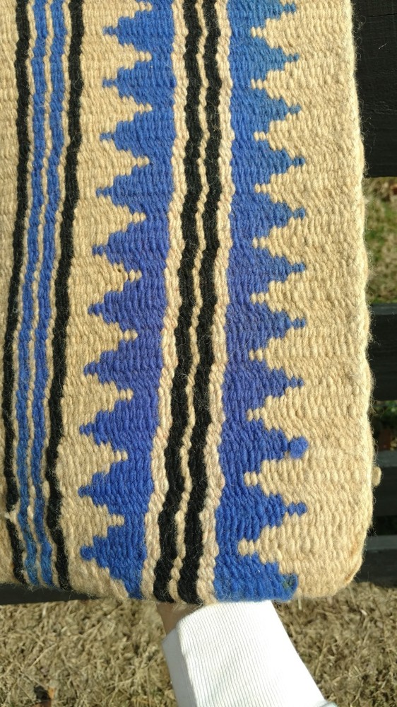 Two Wool Western Show Saddle Pads - Harris