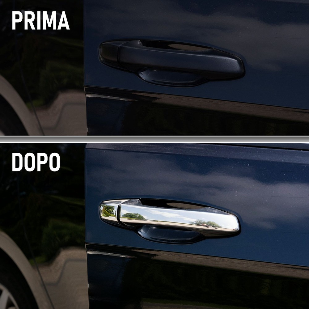 Tailgate Handle Cover for VW Wolf Hatchback 3D 1998-2005 Chrome