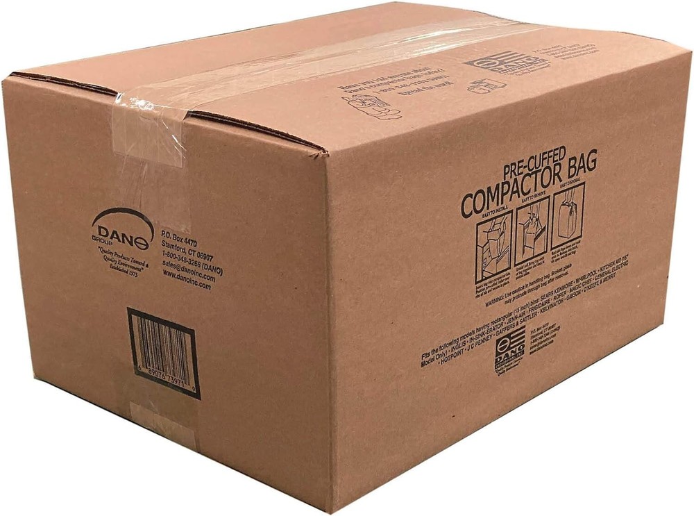 Compactor Bags Pre Cuffed (50 Pack)