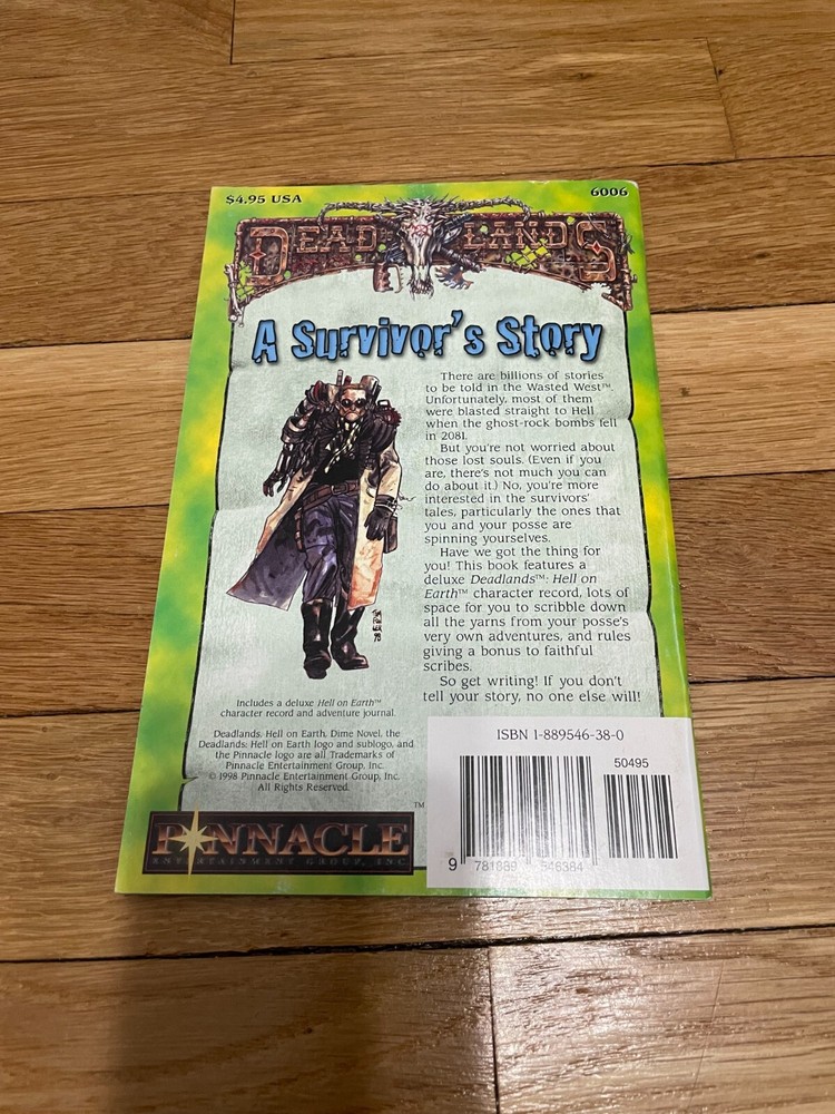 Deadlands: Hell on Earth RPG: Toxic Tales Pinnacle