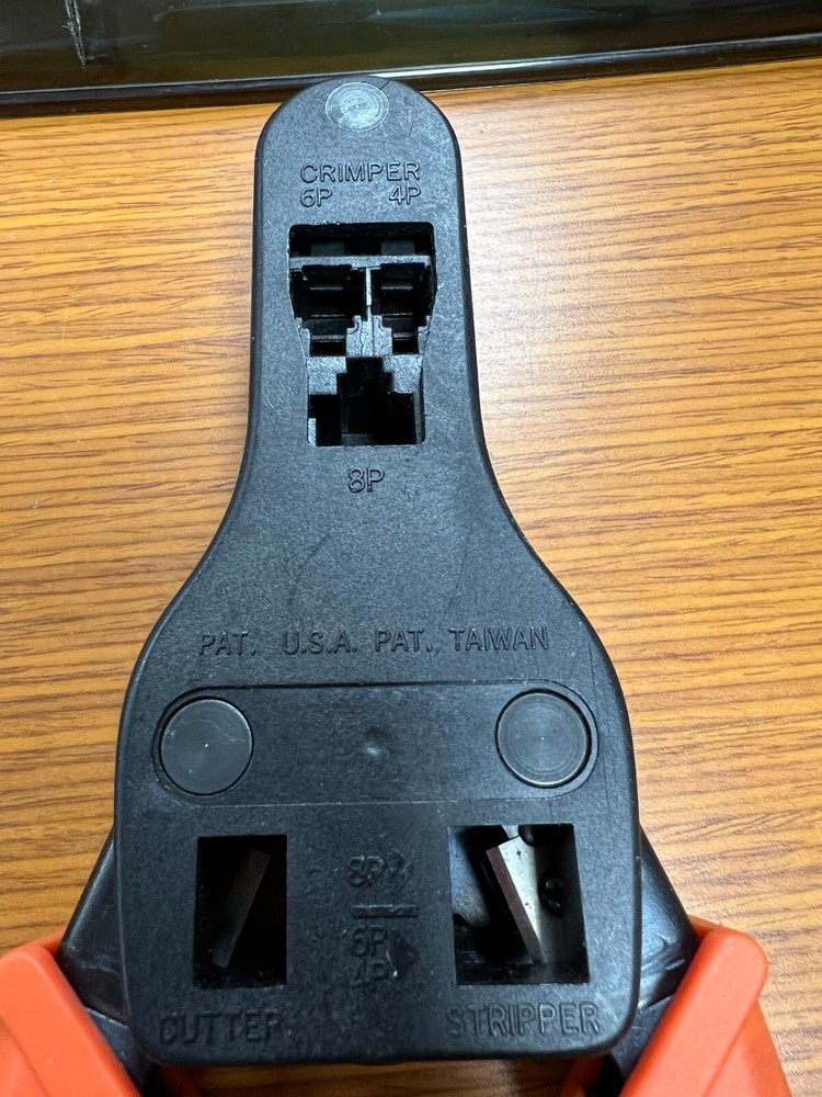 👀 NETWORK ETHERNET CAT 5 CABLE CRIMPER TOOL KIT