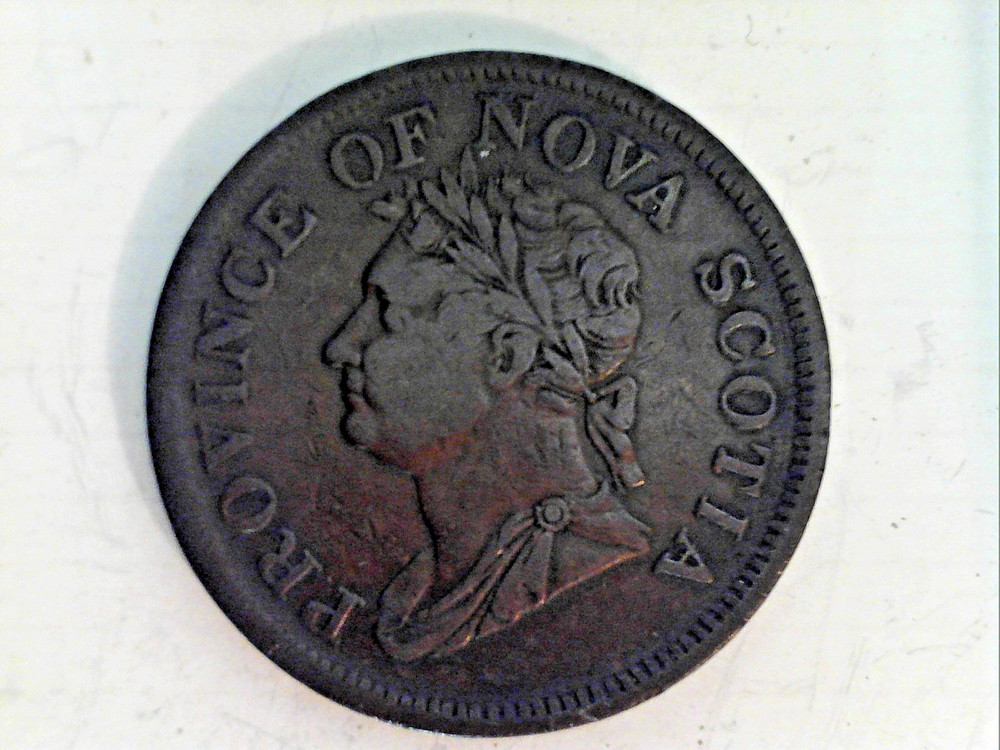 1832 Nova Scotia Penny Token. CANADA.
