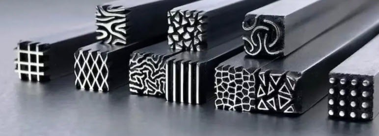Chasing & Repousse tools / Texturing Tools Set 5mm 10 pieces