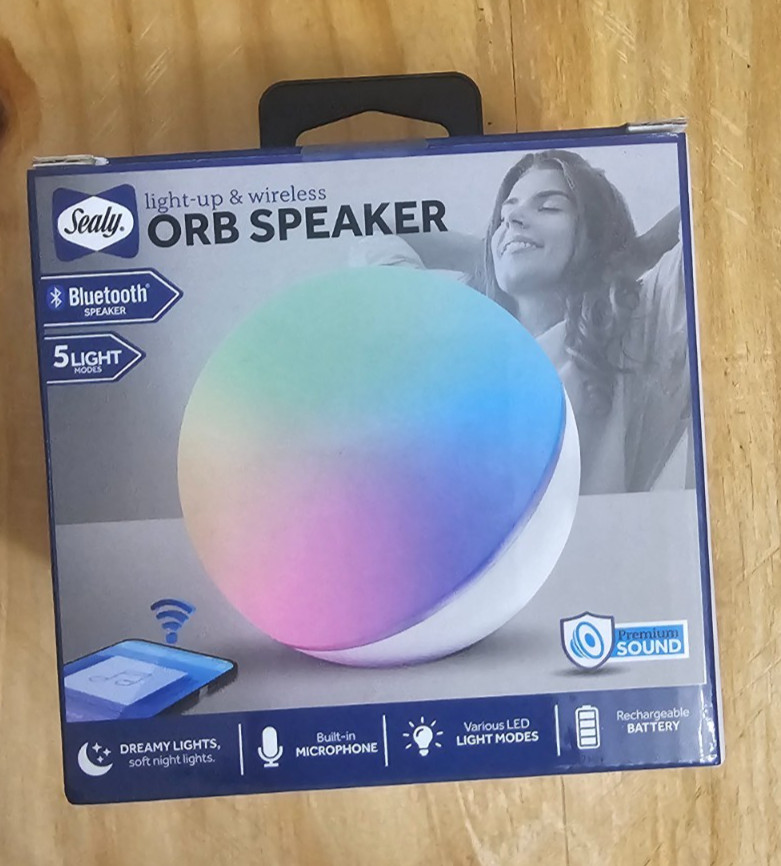 Sealy ORD Speaker LED 5 modes & Bluetooth