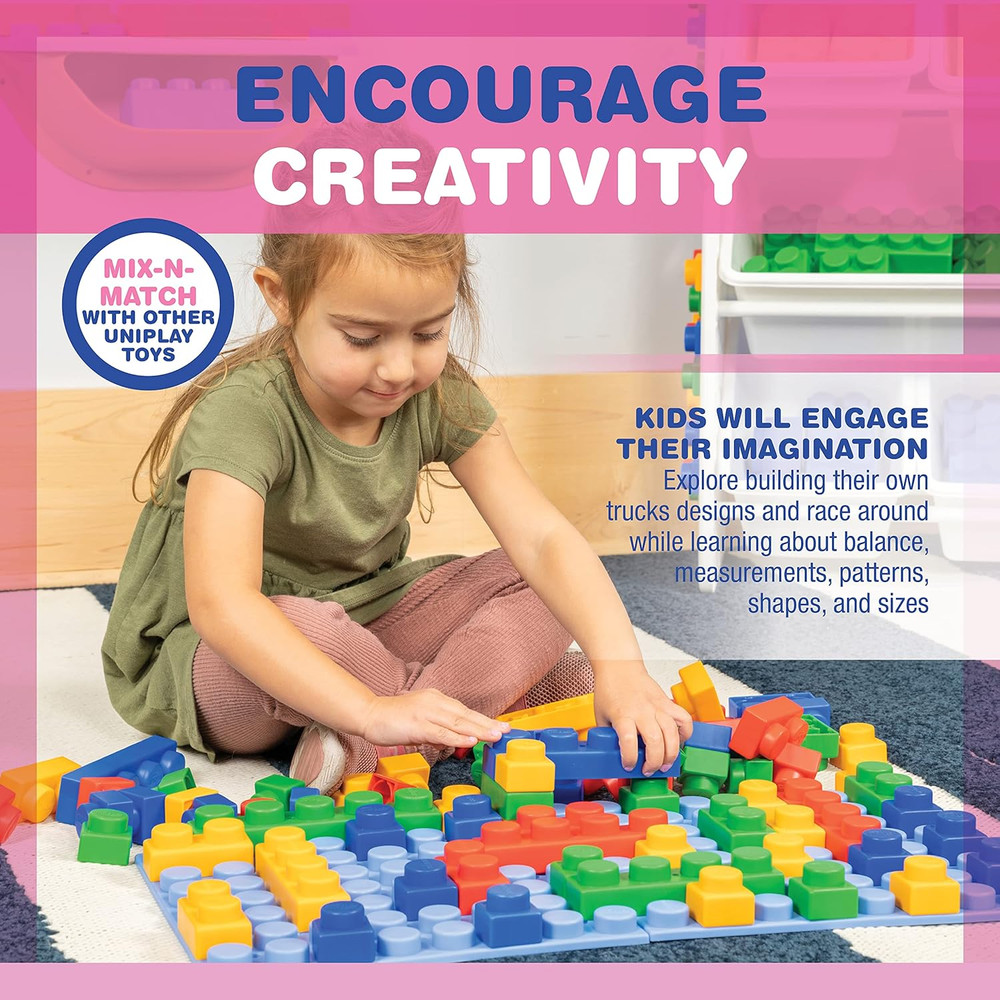 Platform Soft Building Blocks — Educational Sensory Stacking Blocks, Learning To