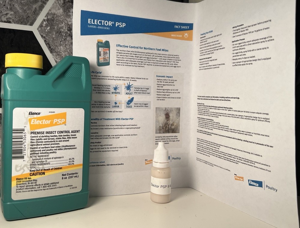 To Spray Or Dip Chickens With For Bugs