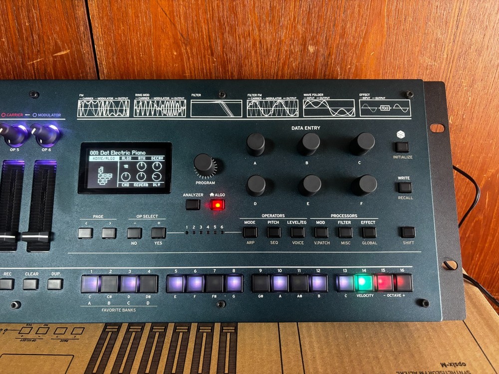 Korg Opsix Module Altered FM Synthesizer Rackmountable Desktop Module w/ box