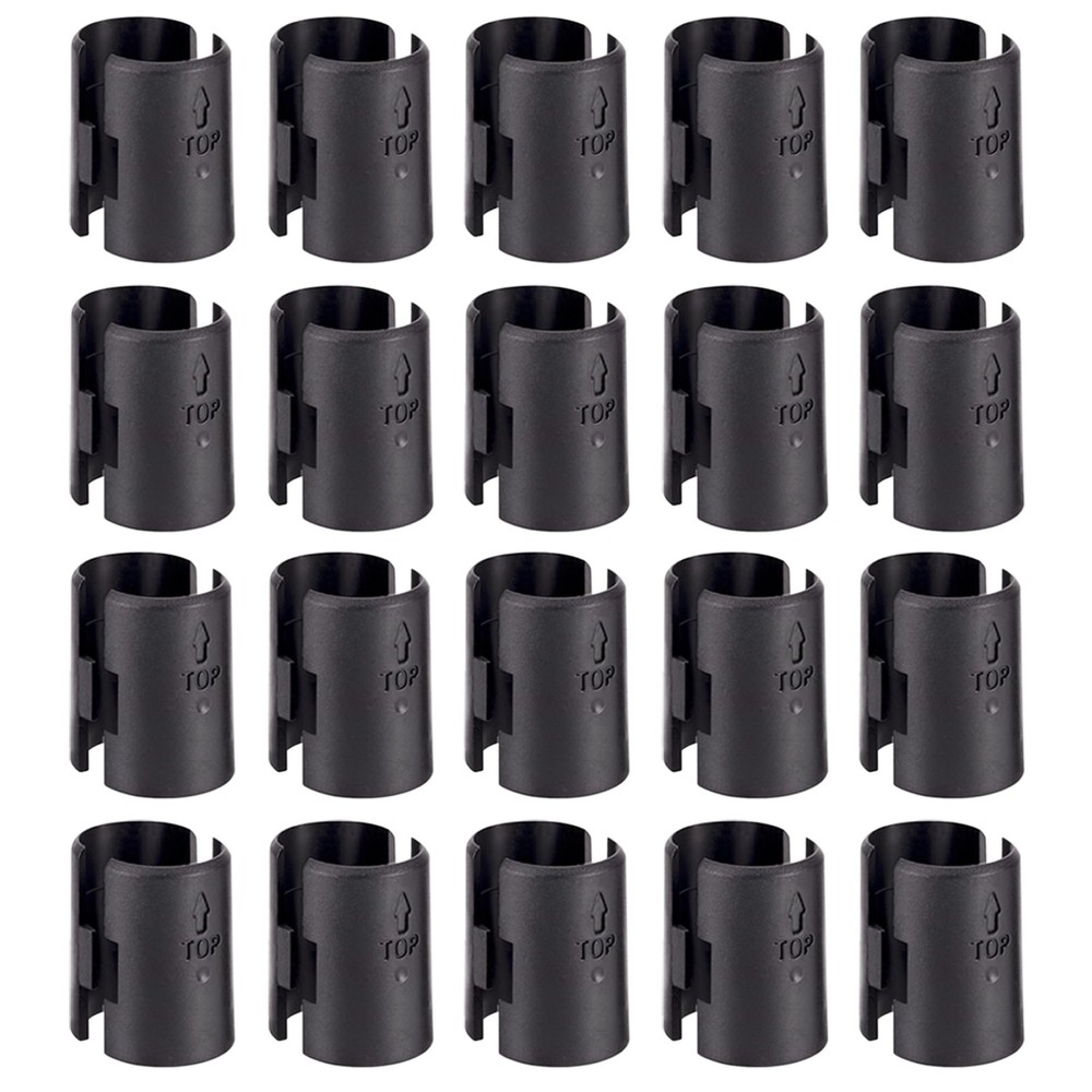 Wire Shelf Clips for 1 in Post Metal Shelving lock replacement