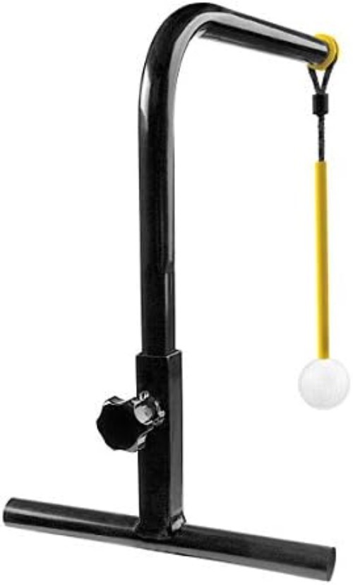 Pure Path Golf Swing Trainer - Instant Feedback & Correction in Yellow, Large