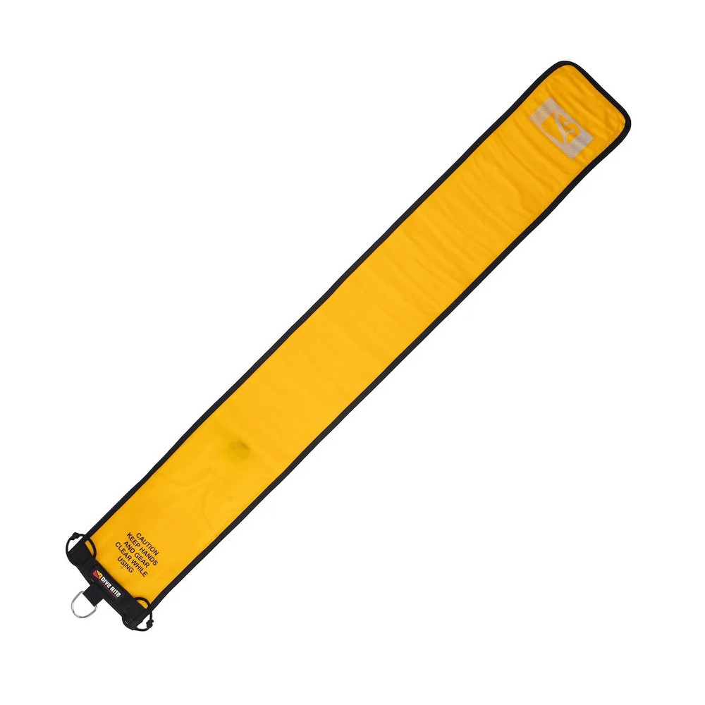Dive Rite Open Bottom Surface Marker Buoy (SMB), Yellow