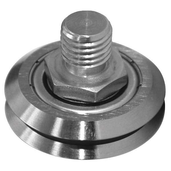 Bishop-Wisecarver Swse1a Guide Wheel, Stud, Eccentric, Size 1