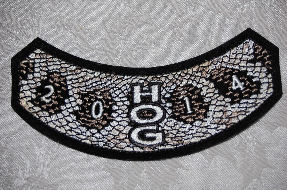 2014 HOG Patch and Pin Harley Davidson Patch and Pin