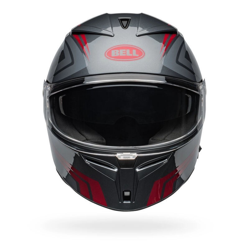 Bell Lithium Jetstream Helmet Size Medium Gray/Red