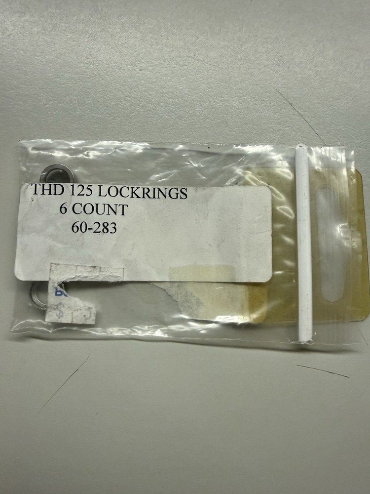 60-283 Thunderhead 125 Lock Rings (6 Each)