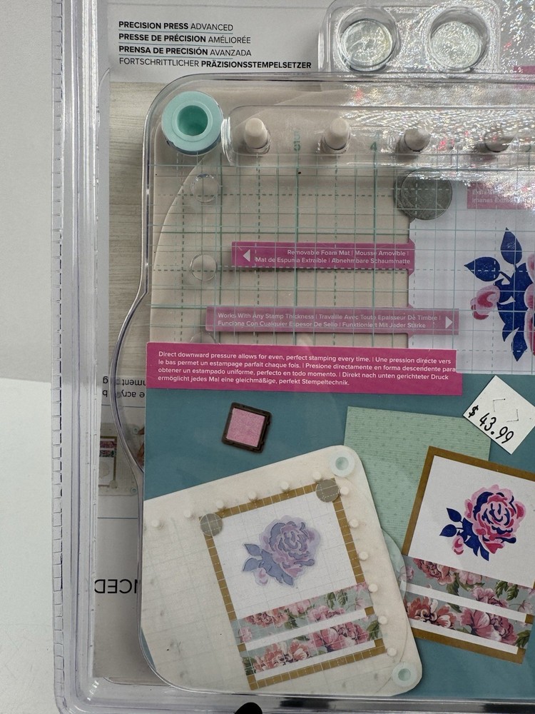 We R Memory Keepers Crafter's Essentials Precision Press Advanced 5-Piece Set