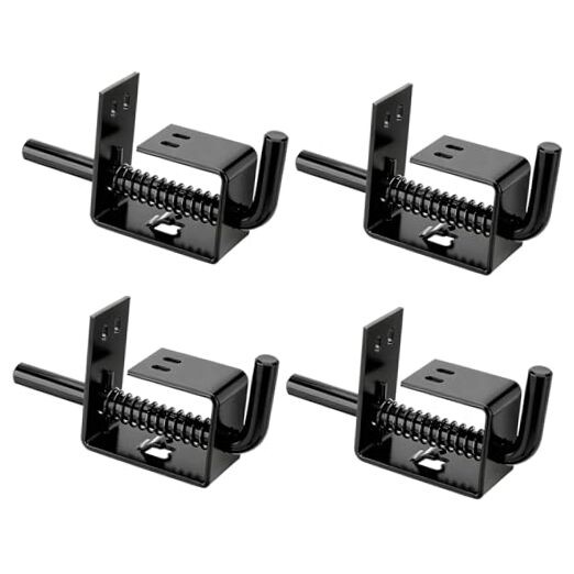 Trailer Gate Spring Latch Kit, 4-Pack Replacement for Carry-On Trailer Gate