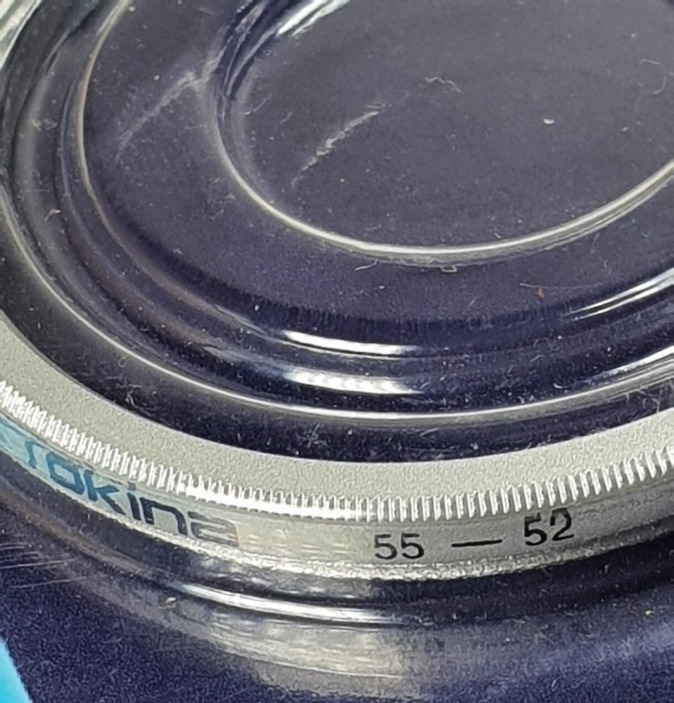 55-52mm Step-Down Stepping Lens Filter Converting Adapter Ring 55mm-52mm E55-E52