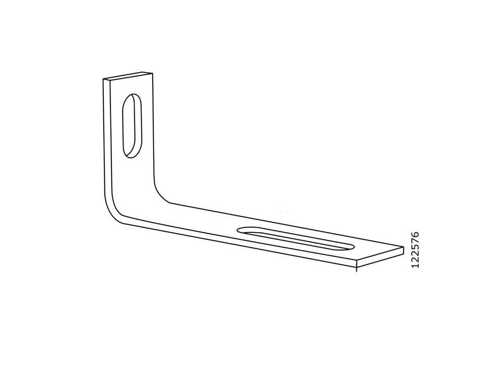 2 IKEA WALL SECURITY BRACKET 122576 or 106989