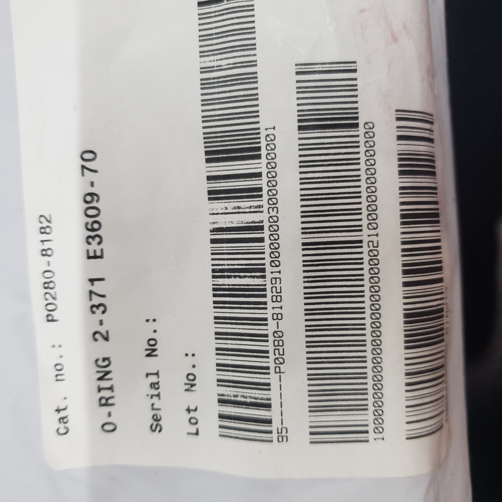 Eppendorf 2-371 E3609-70 O-Rings (5 Pack)
