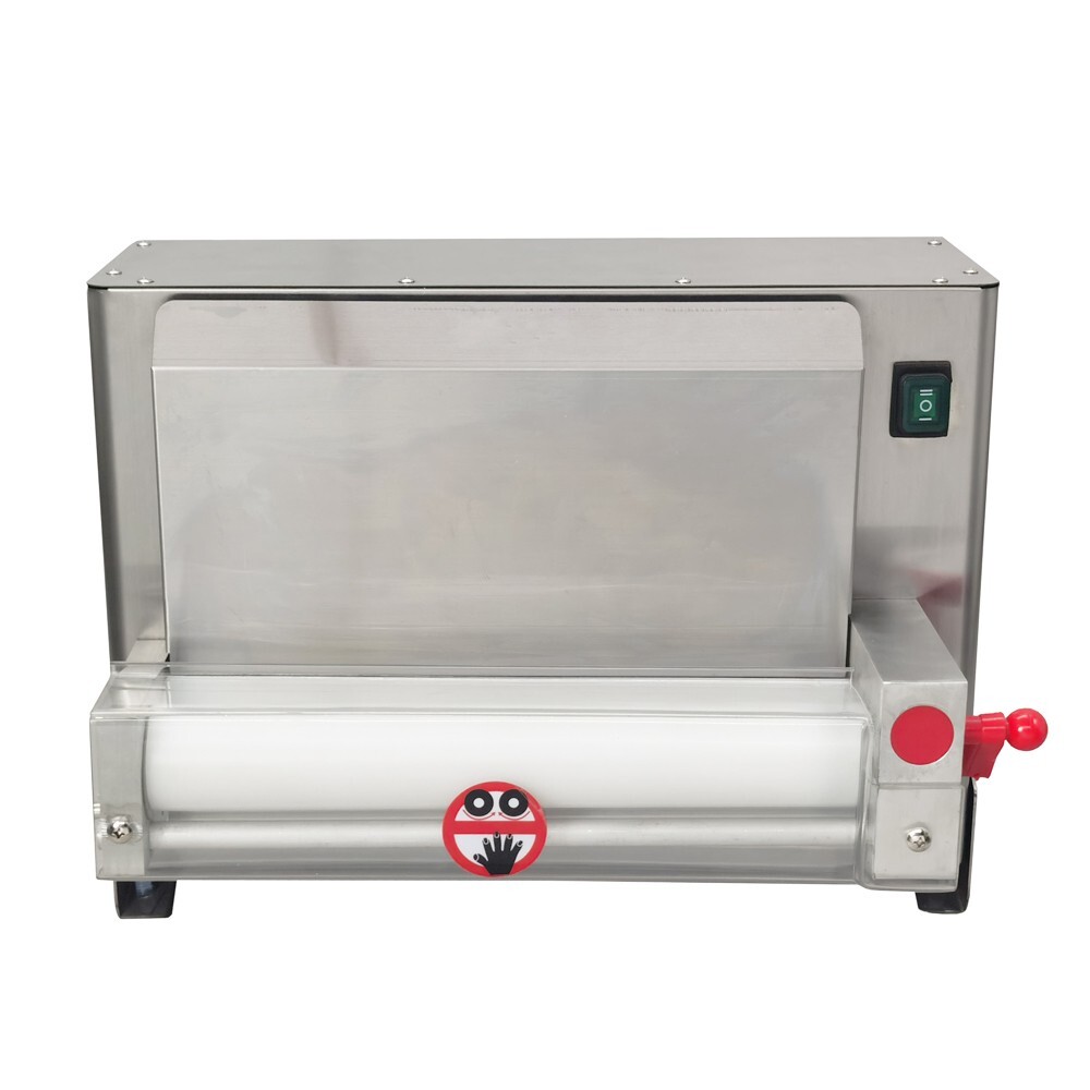 110V Automatic Electric Pizza Dough Roller Sheeter Diameter 3"-12" 450W